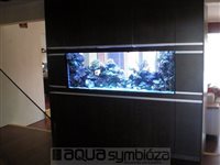Morské akvárium 810L, rozmery 180x60x75cm